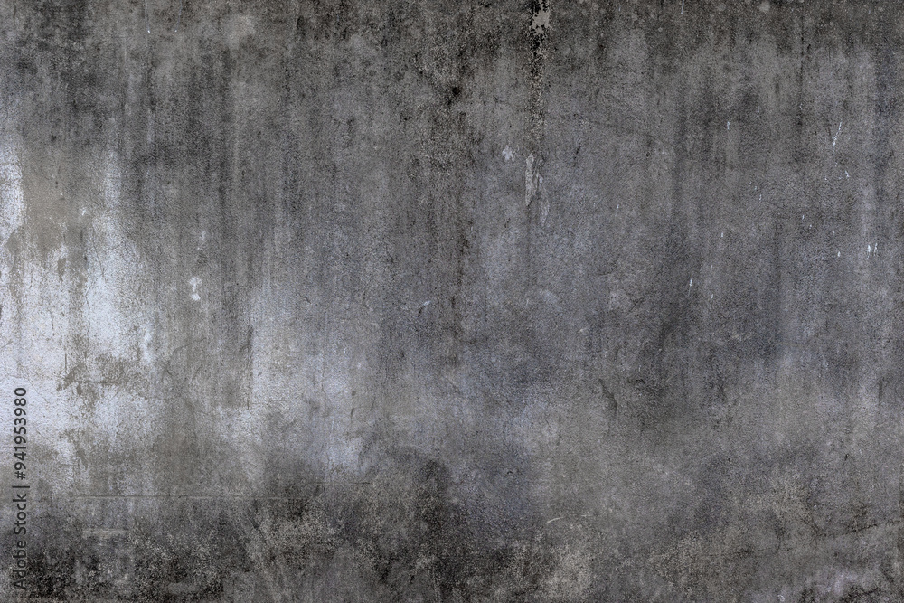 Fototapeta premium Old rustic scrtached concrete wall