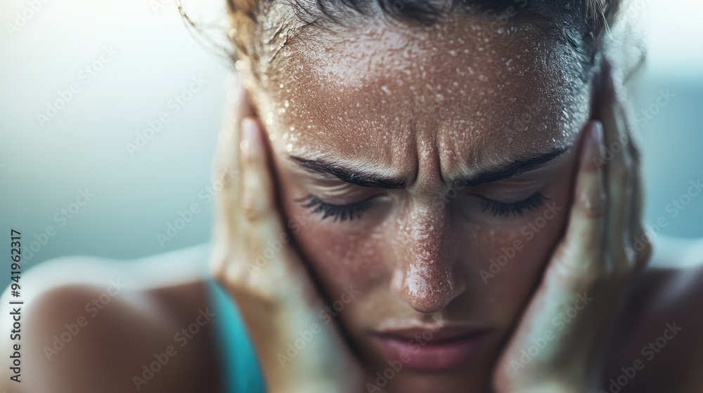 A close-up image of wet hair from the back, with water droplets visible and a blurred background, capturing the detail of hair texture and the reflective qualities of water. A close-up image of wet hair from the back, with water droplets visible and a blurred background, capturing the detail of hair texture and the reflective qualities of water.