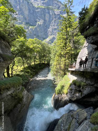 Trummelbach Falls - the biggest subterranean waterfalls in Europe, Lauterbrunnen (Trümmelbach Waterfalls or Trümmelbachfälle - die grössten unterirdischen Wasserfälle Europas, Schweiz)
