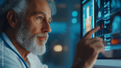 A doctor consulting with a ...