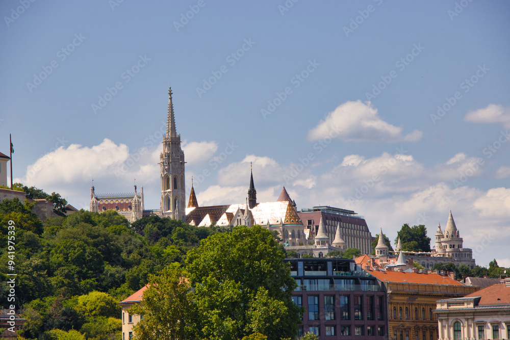 Naklejka premium Budapest- Ungarn Europa