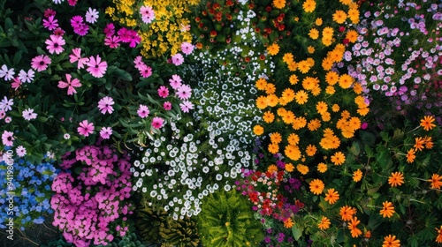 Vibrant Flower Garden