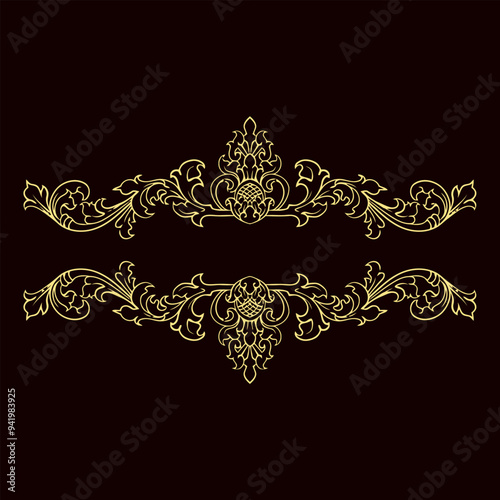 Luxury Vintage Ornament