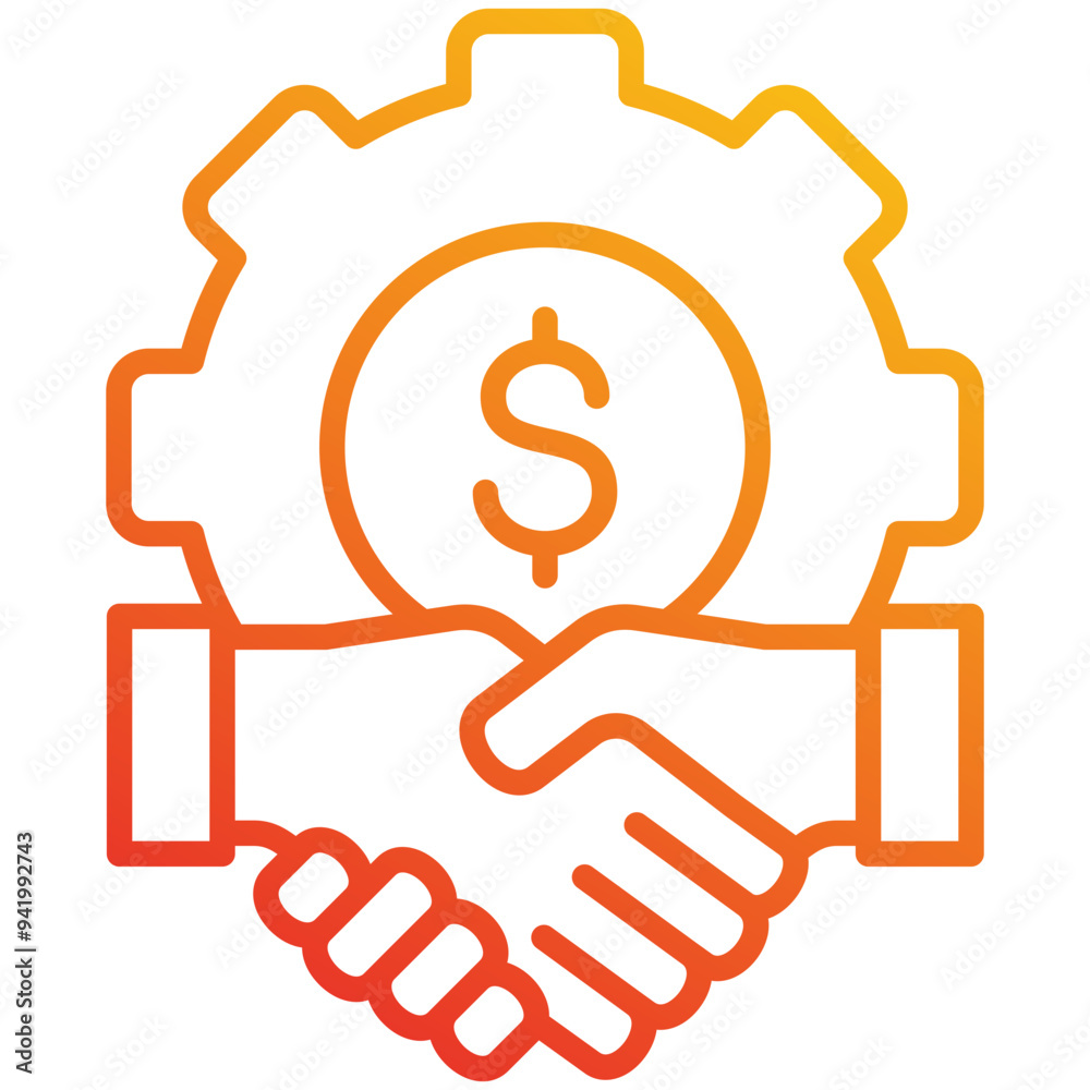 Business Partnership Icon Business Partnership Icon