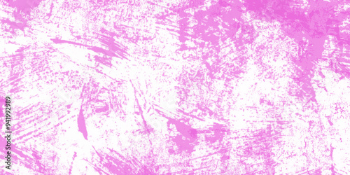Abstract baby pink watercolor background design. Abstract dark lilac grunge painted smokey vector illustration tie dye pattern hand dyed on cotton fabric abstract background.	
