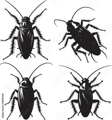 Cockroach silhouette victor