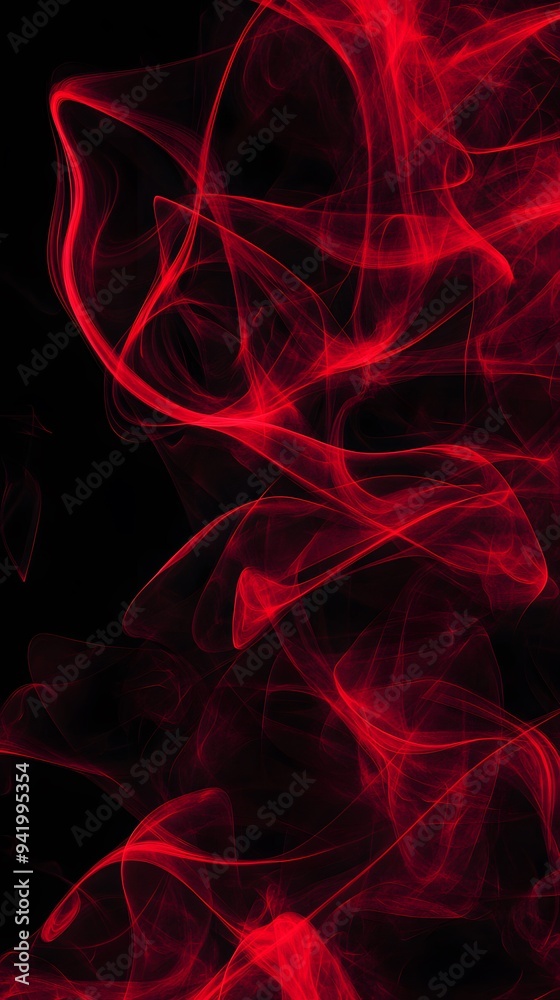 Red Smoke on Black Background, Abstract Image, Texture, Pattern, Wallpaper, Cover and Screen of Smartphone, Cell Phone, Computer, Laptop, 9:16 and 16:9 Format Red Smoke on Black Background, Abstract Image, Texture, Pattern, Wallpaper, Cover and Screen of Smartphone, Cell Phone, Computer, Laptop, 9:16 and 16:9 Format