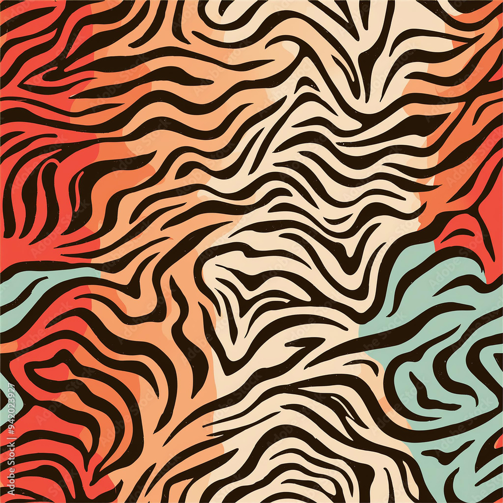 Animal Print Seamless Pattern Animal Print Seamless Pattern