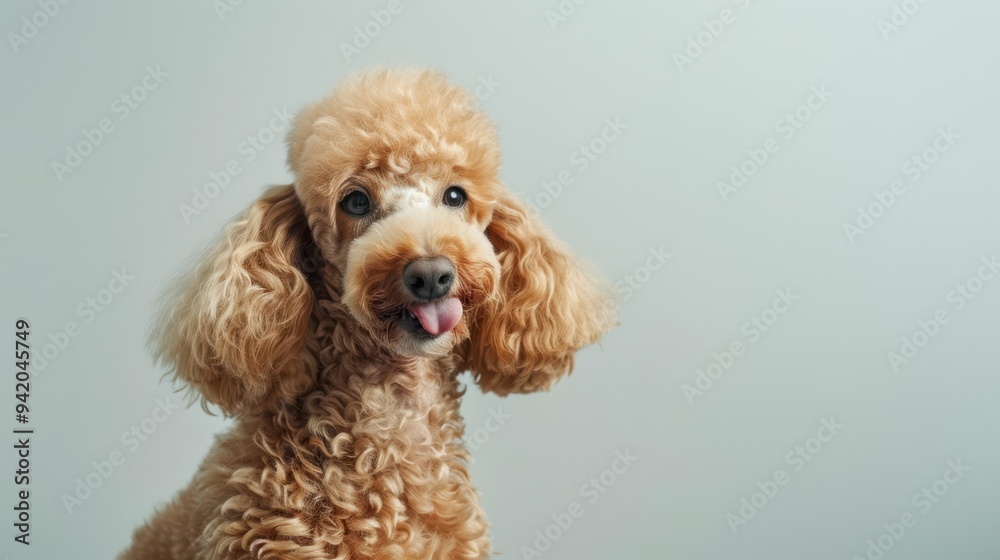 The Adorable Fluffy Poodle The Adorable Fluffy Poodle
