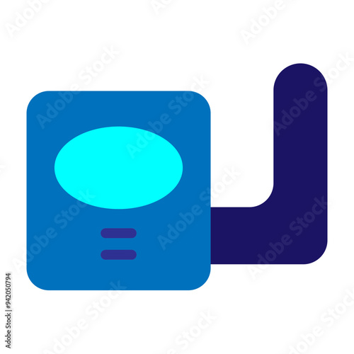 Water Wings Vector Flat Icon Design
