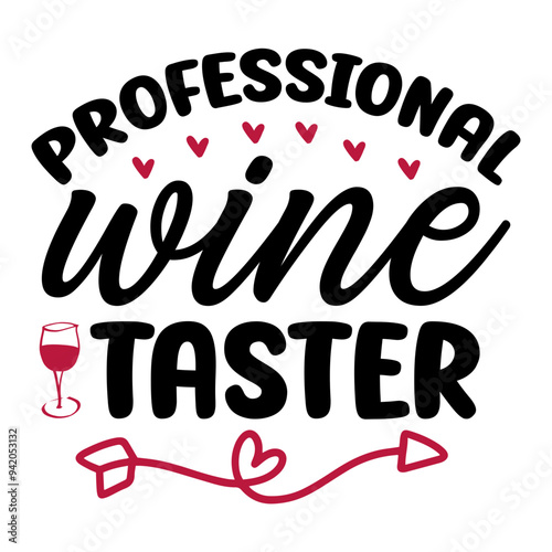 Professional Wine Taster SVG