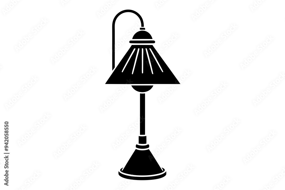 Lamp on a white background Lamp on a white background