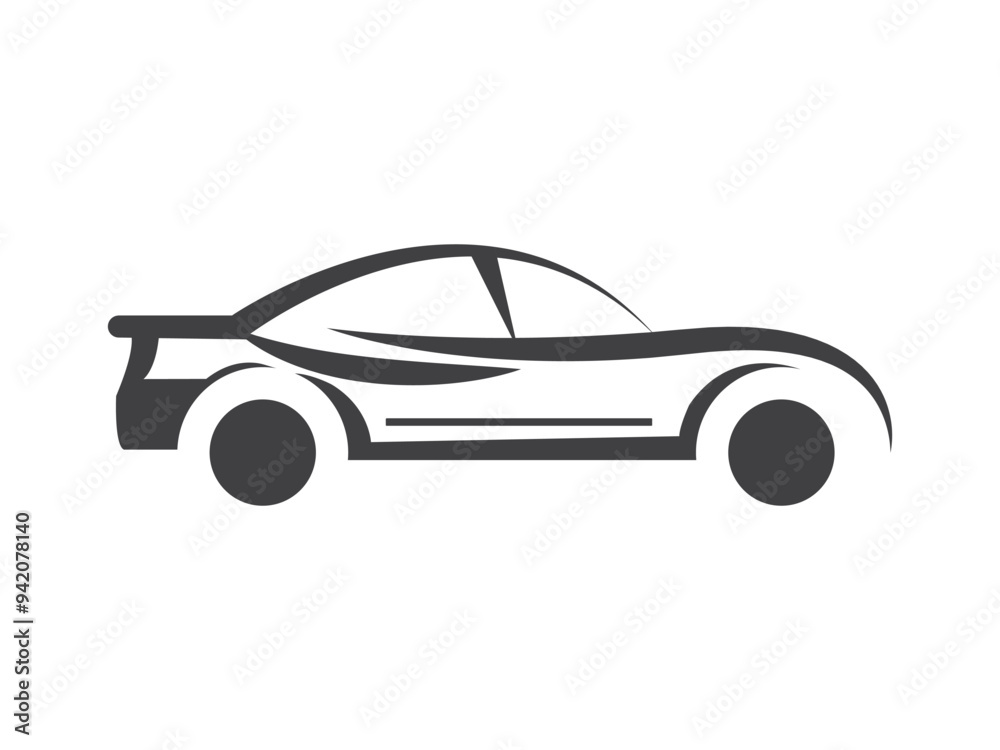 car icon, unique Automobile vector