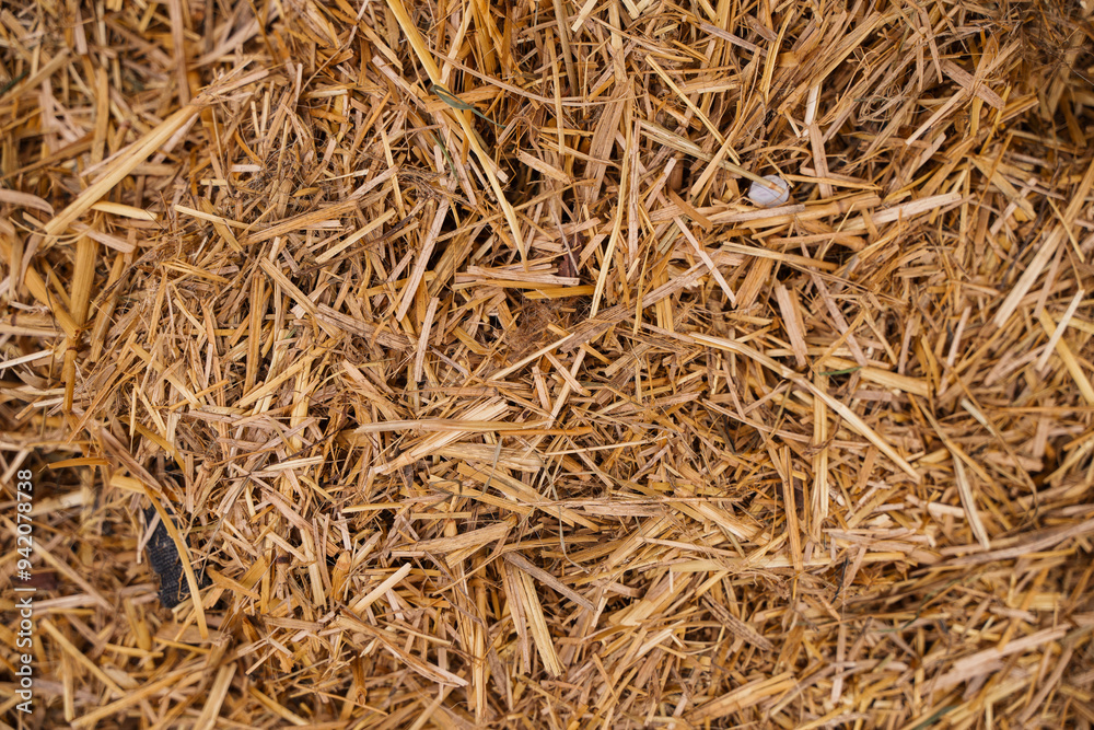 Straw close-up, natural background. Straw close-up, natural background.