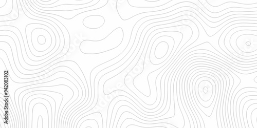 Topography vector background. geographical map, contour lines. Abstract topographic wavy pattern design. seamless pattern, Background of the topography.