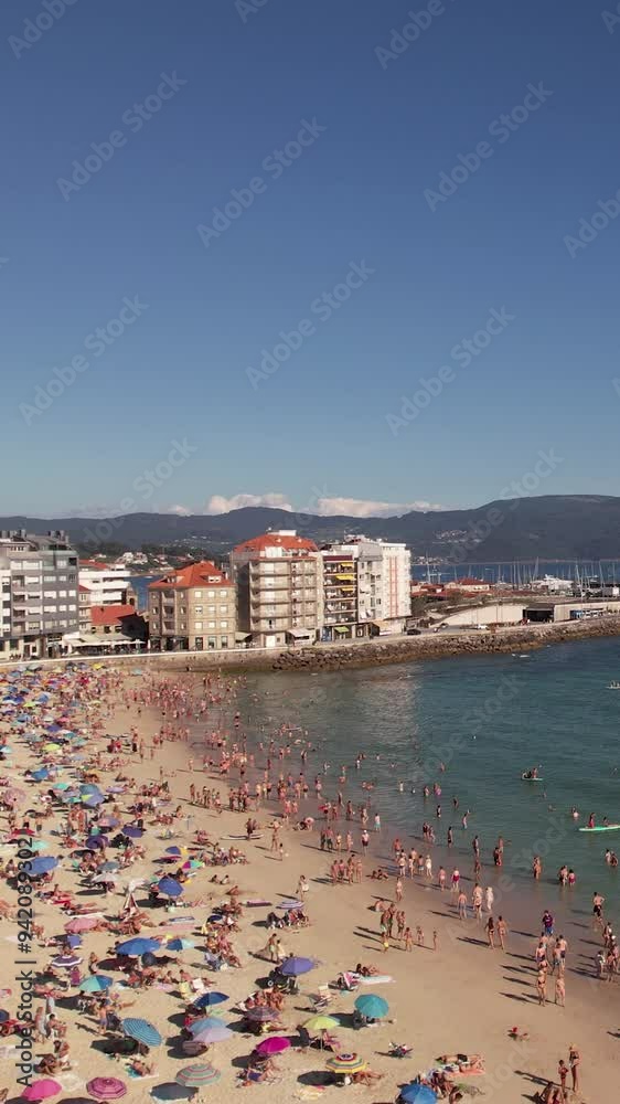 City of Sanxenxo, Spain Vertical Video City of Sanxenxo, Spain Vertical Video