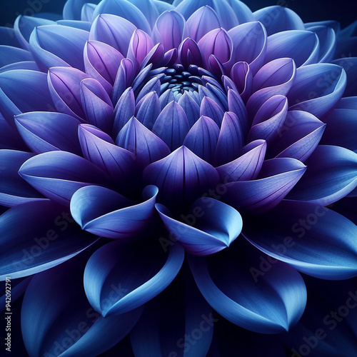 purple dahlia flower