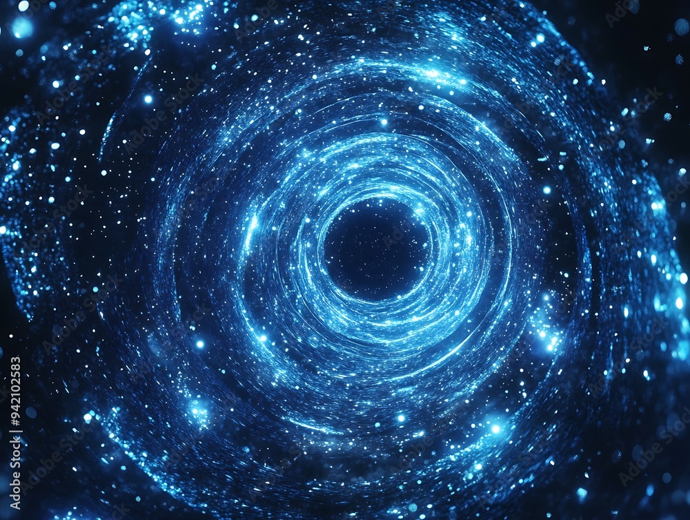 Quantum Light Tunnel: A Vortex of Blue Energy Quantum Light Tunnel: A Vortex of Blue Energy