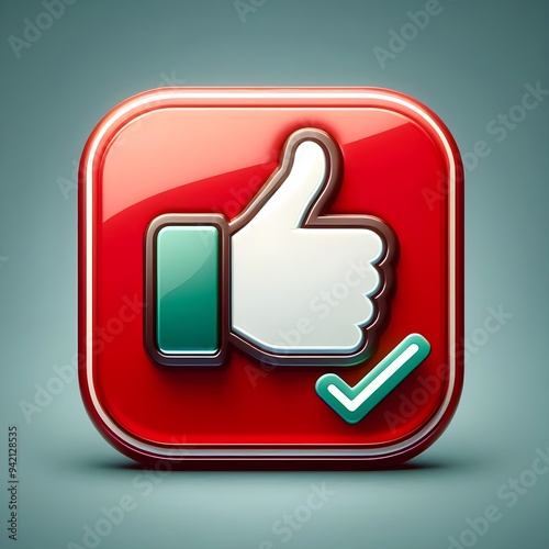 3D thumb icon