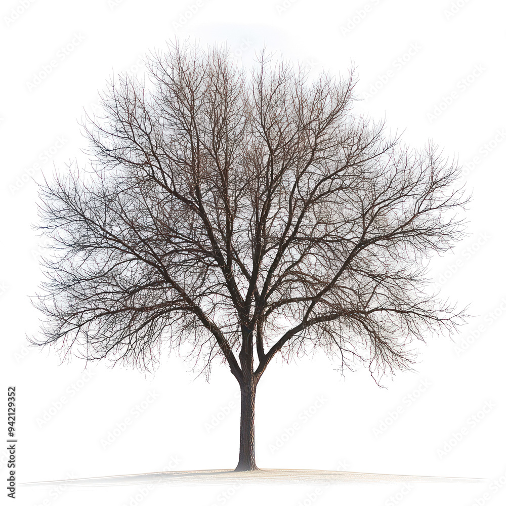 Birch tree object isolated on transparent png. Birch tree object isolated on transparent png.