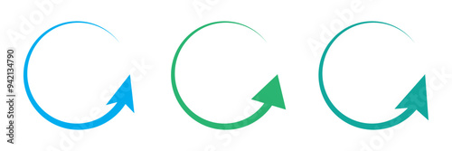 Refresh Icon set. User Interface Icons. Symbol refresh icons. Isolated Background, Vector Illustration Concept.