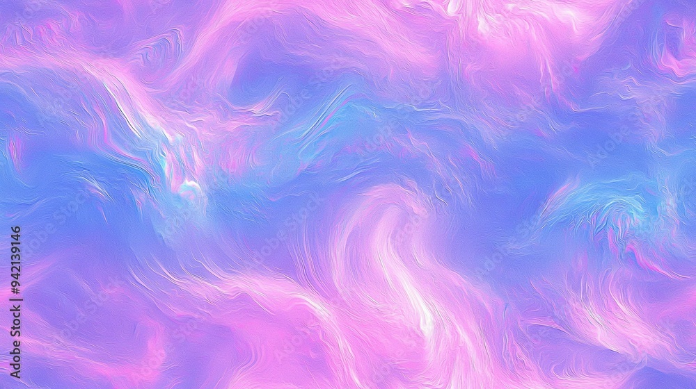 A dual-tone image with swirling hues of pink and light blue on the left side, featuring a pink and blue background on the right side of the frame A dual-tone image with swirling hues of pink and light blue on the left side, featuring a pink and blue background on the right side of the frame