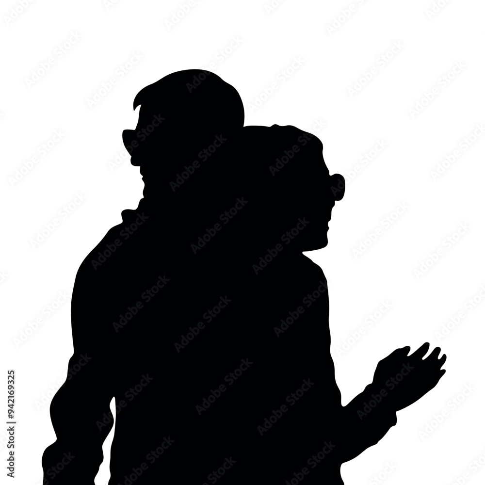 Girlfriend and boyfriend silhouette vector. Romantic vector. Romantic silhouette vector. Girlfriend and boyfriend silhouette vector. Romantic vector. Romantic silhouette vector.
