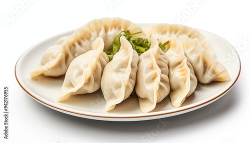 dumpling, mandu in a plate photo