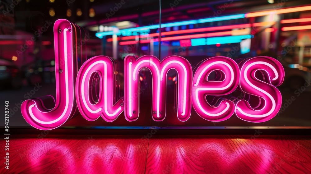LED personalized name postcard perfect for decor. LED personalized name postcard perfect for decor.