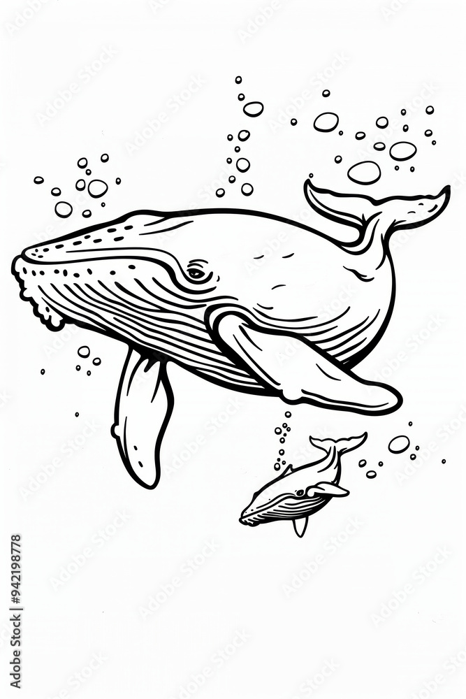 Explore the wonders of underwater life with a captivating whale coloring page featuring majestic sea creatures in their aquatic habitat Explore the wonders of underwater life with a captivating whale coloring page featuring majestic sea creatures in their aquatic habitat