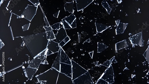 Verre brisé  photo