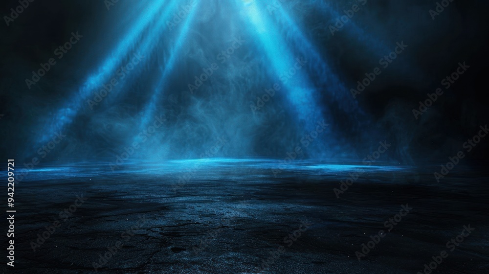 Blue Light and Fog Blue Light and Fog