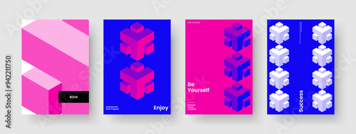 Isolated Report Layout. Geometric Flyer Design. Creative Business Presentation Template. Background. Book Cover. Banner. Poster. Brochure. Advertising. Portfolio. Brand Identity. Newsletter