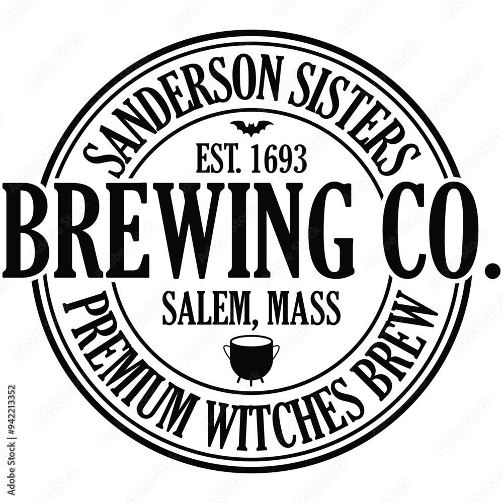 Sanderson Sisters Brewing Co. Salem, Mass Premium Witches Brew Est. 1693 Svg, Halloween Witches Svg, Sanderson Sister Svg, Halloween Svg, Witches Svg, Brewing Co Svg, Halloween Shirt Svg Sanderson Sisters Brewing Co. Salem, Mass Premium Witches Brew Est. 1693 Svg, Halloween Witches Svg, Sanderson Sister Svg, Halloween Svg, Witches Svg, Brewing Co Svg, Halloween Shirt Svg