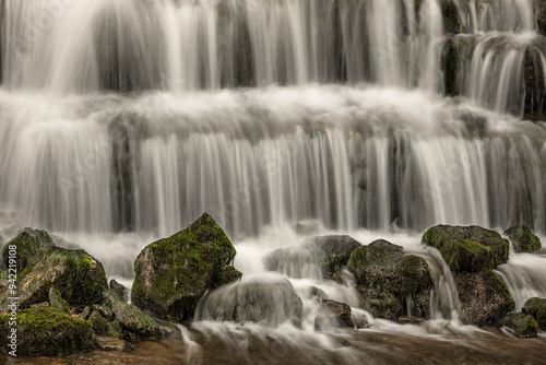 Small waterfall, Shaker Village, Pleasant Hill, Kentucky. photo