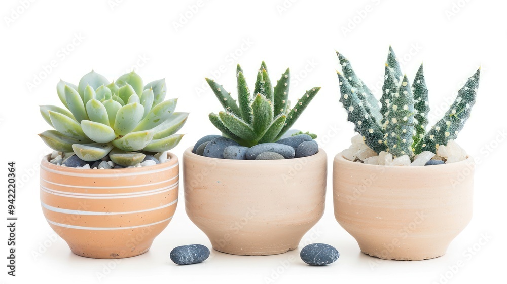 Succulent Plants in Pots Succulent Plants in Pots