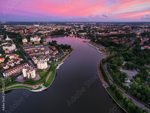 Verkhnee lake, Kaliningrad, Russia