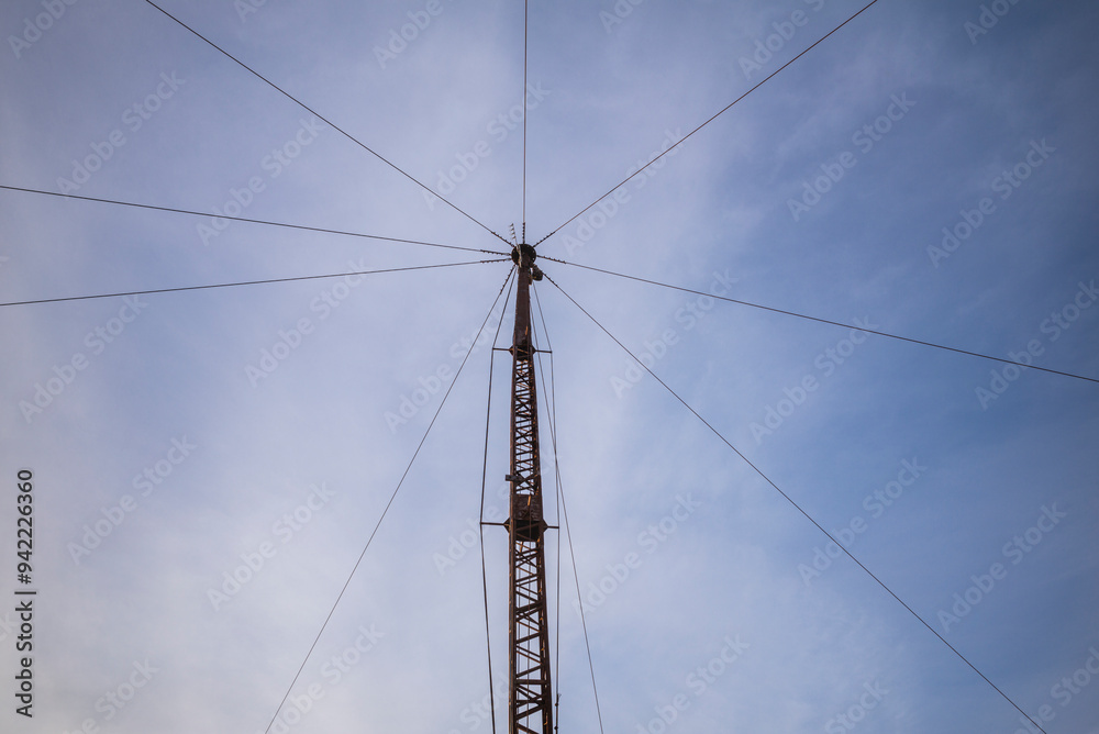 USA, Massachusetts, Cape Ann, Gloucester. Granite quarry derrick used to lift stones USA, Massachusetts, Cape Ann, Gloucester. Granite quarry derrick used to lift stones