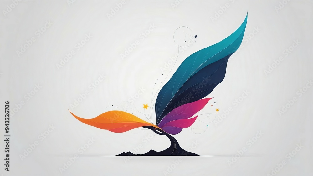 Fototapeta premium illustration of an background