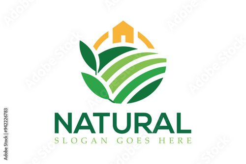 Natural logo for branding
