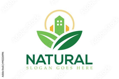 Natural logo for branding