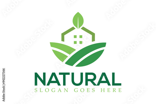 Natural logo for branding