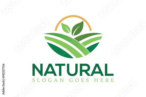 Natural logo for branding