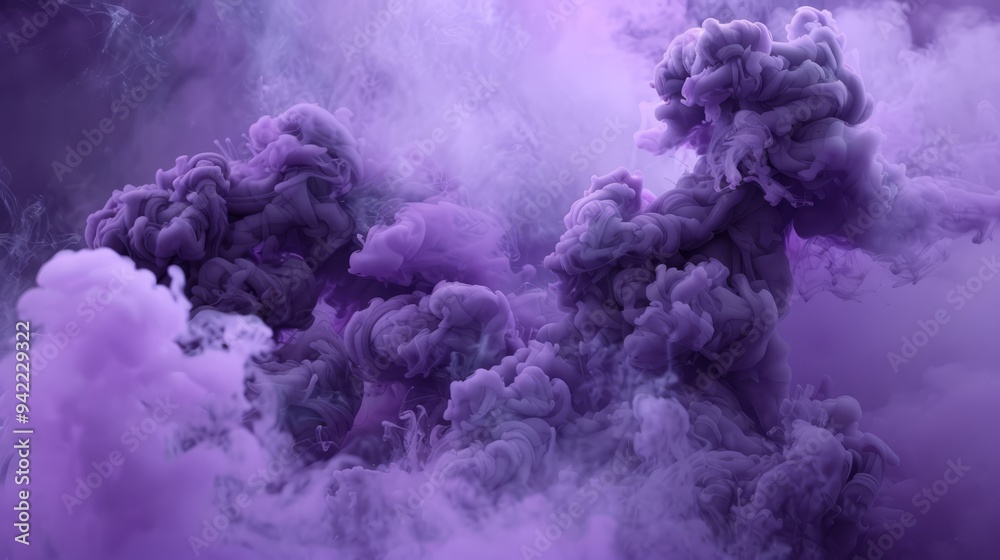 Fototapeta premium purple smoke. abstract background