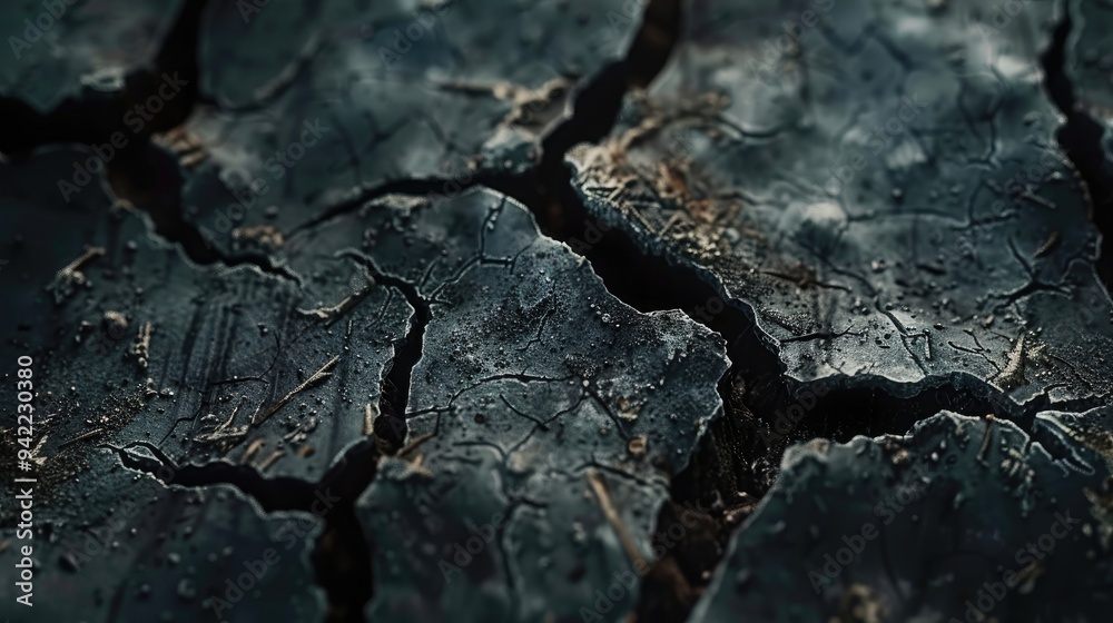 Cracked earth texture Cracked earth texture
