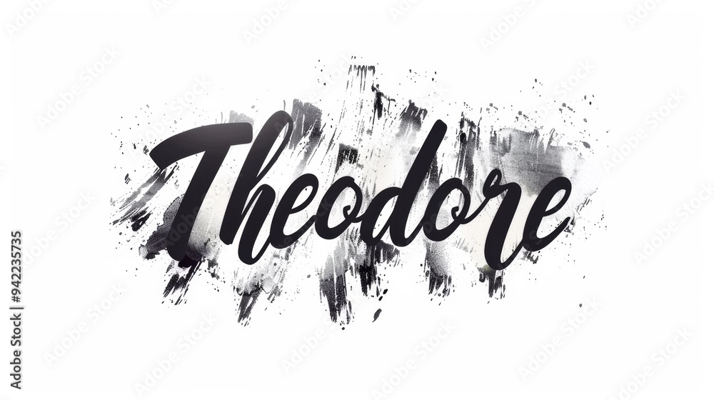 Fototapeta premium Personalized postcard perfect for decor created in Hand-Lettering.