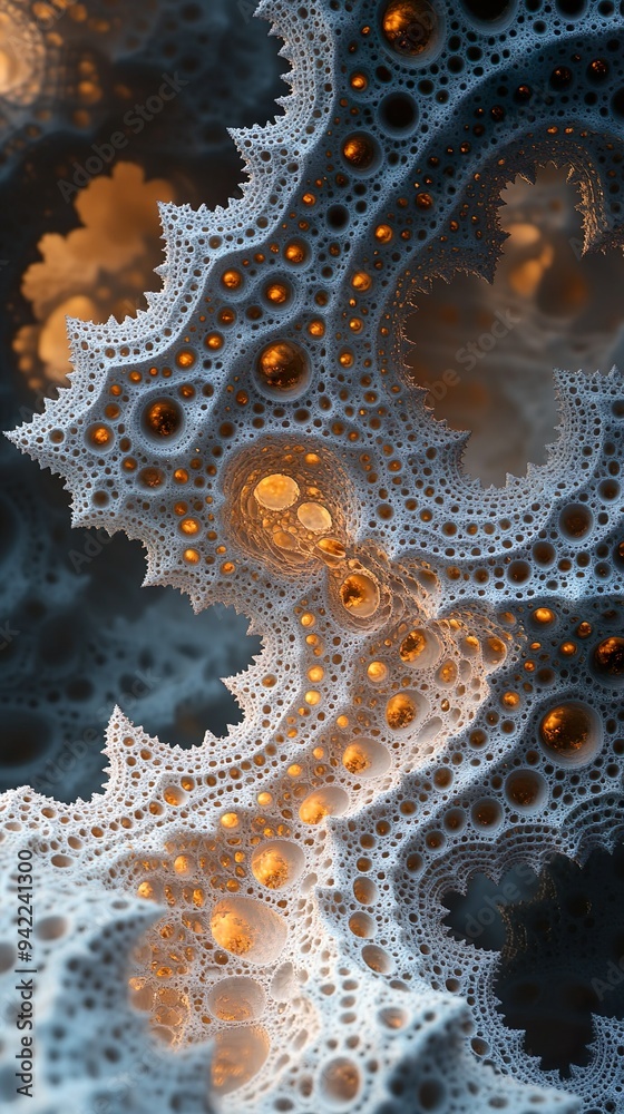 An intricate fractal pattern with endless complexity and depth picture An intricate fractal pattern with endless complexity and depth picture