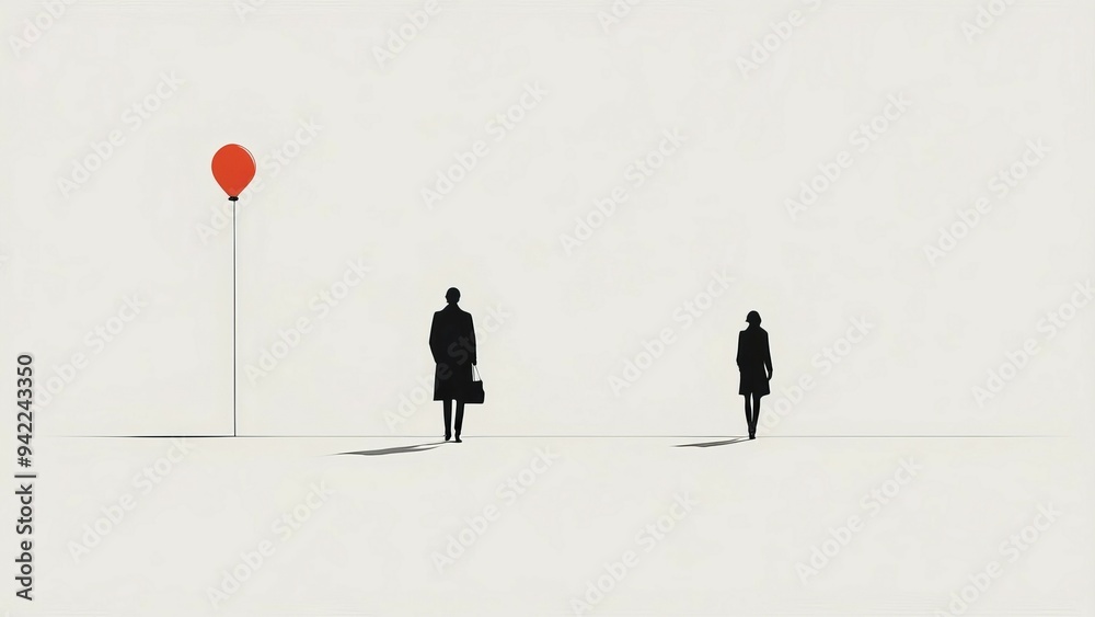 person with a balloon in the background person with a balloon in the background