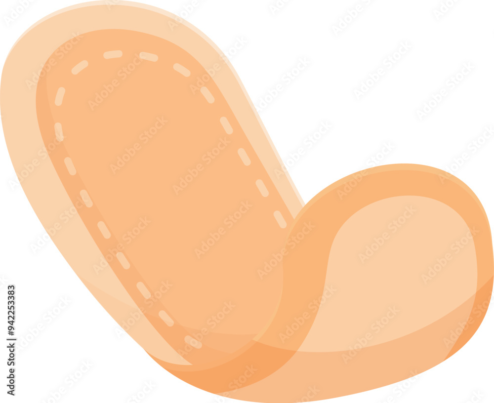 Soft and breathable sanitary pad ensuring reliable protection and comfort during menstruation Soft and breathable sanitary pad ensuring reliable protection and comfort during menstruation