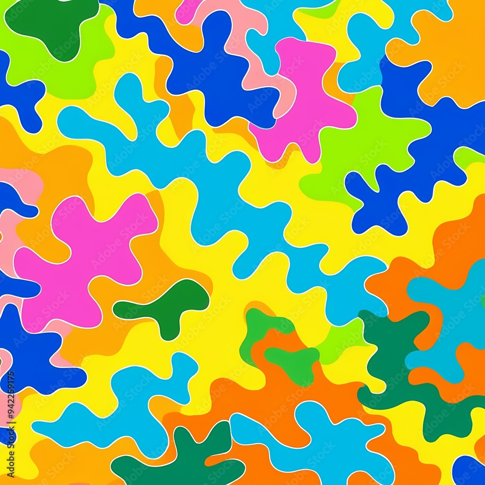 Whimsical Summer Camouflage Whimsical Summer Camouflage